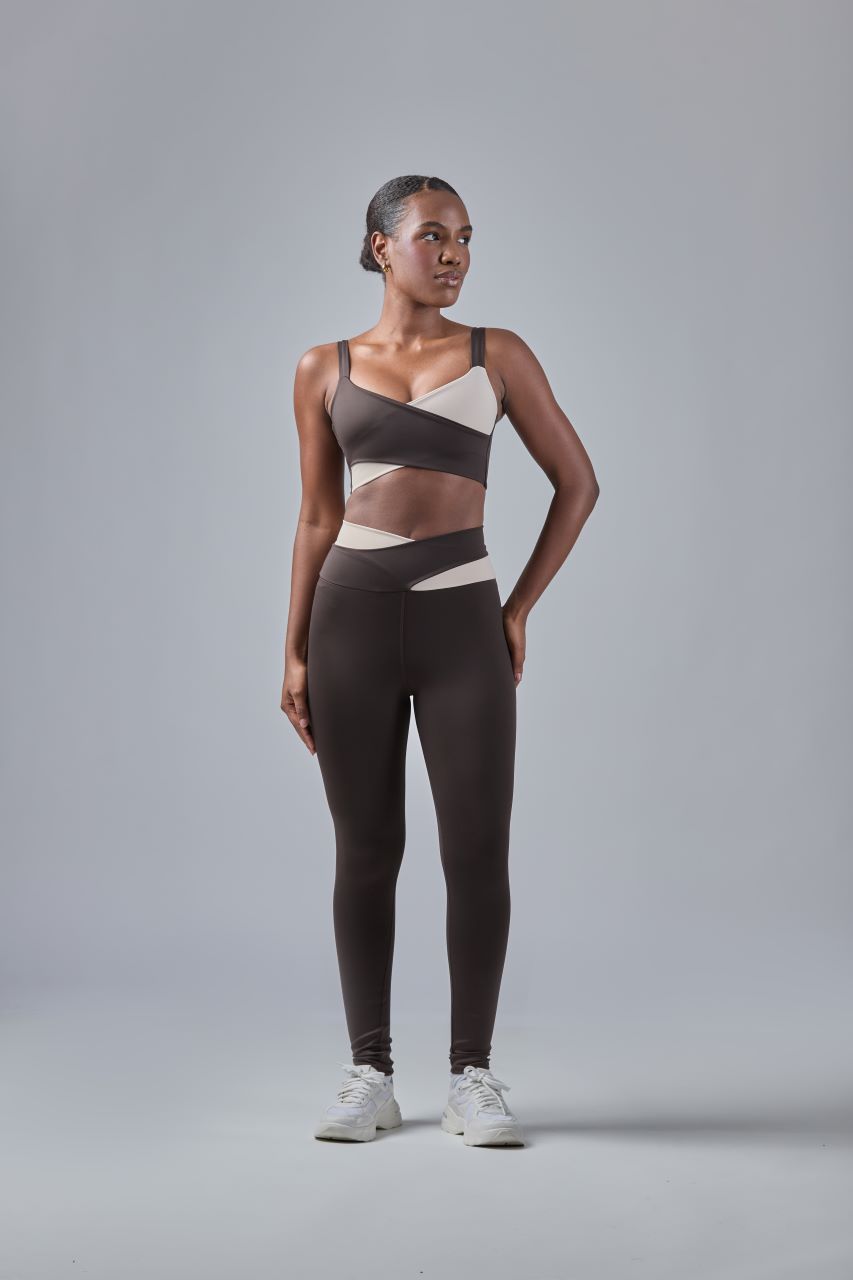 High-Waist Legging Espresso