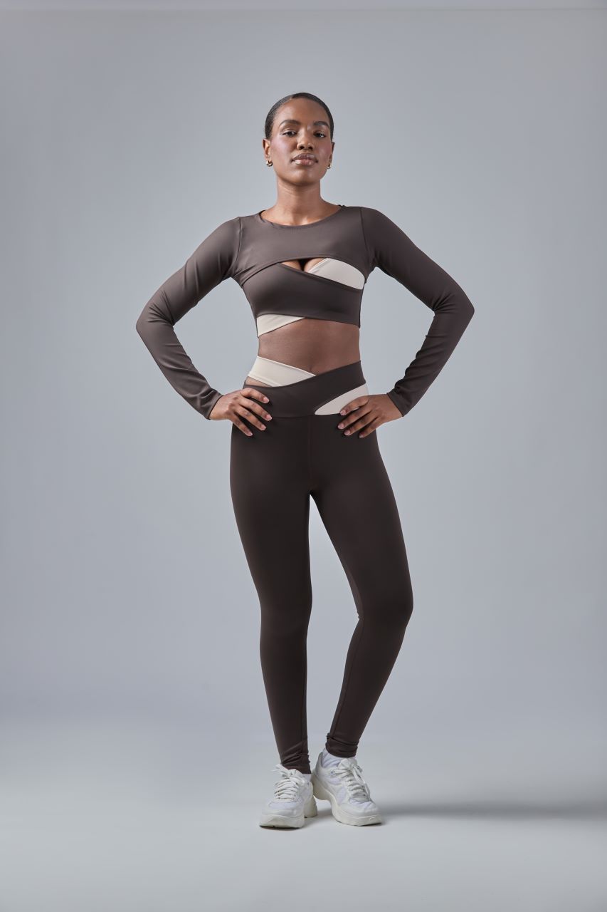 High-Waist Legging Espresso