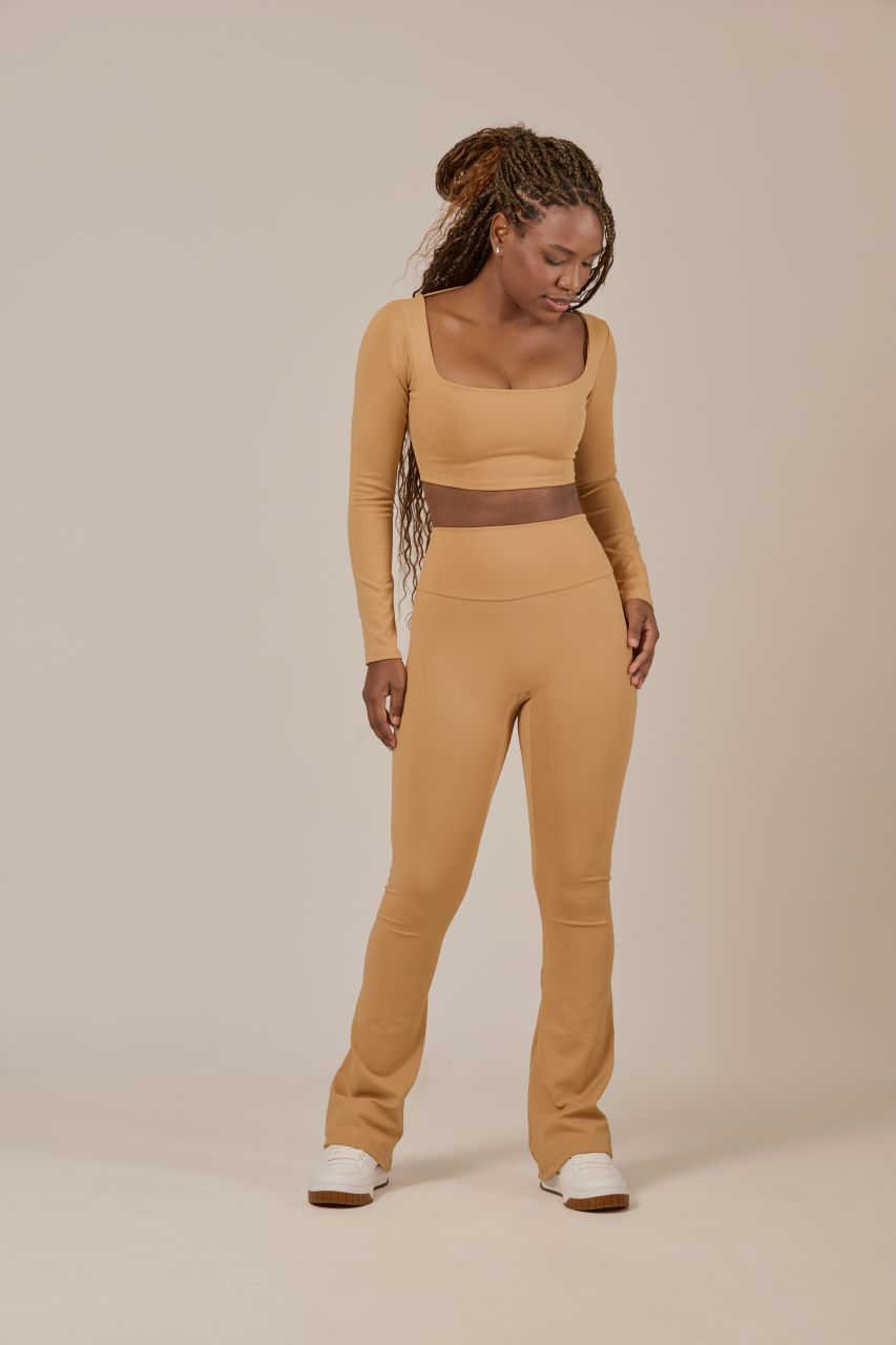 Long-sleeve Fitted Top