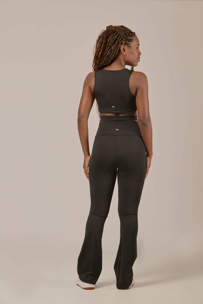 High-Rise Flare Leggings
