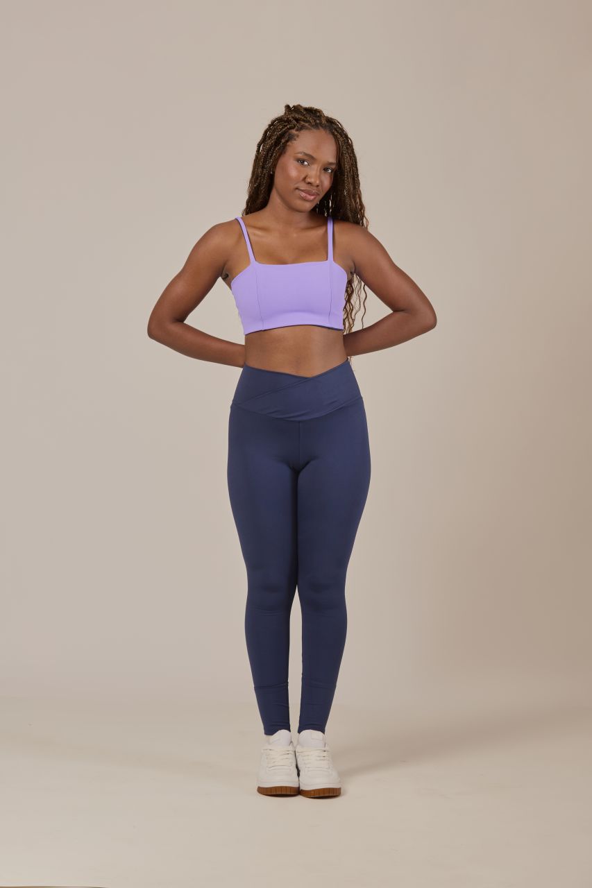 Blue and Lilac Luxe Top