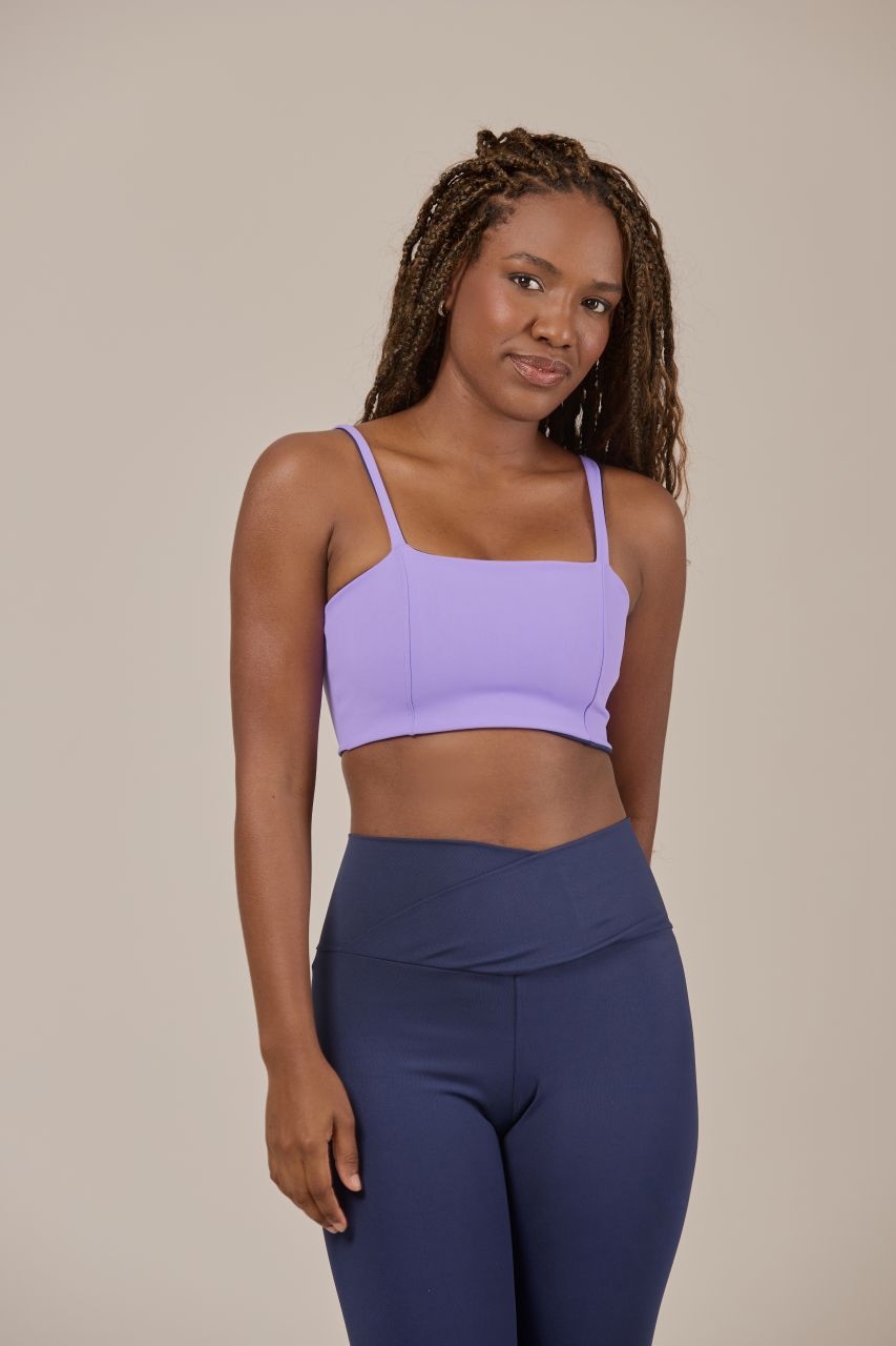 Blue and Lilac Luxe Top