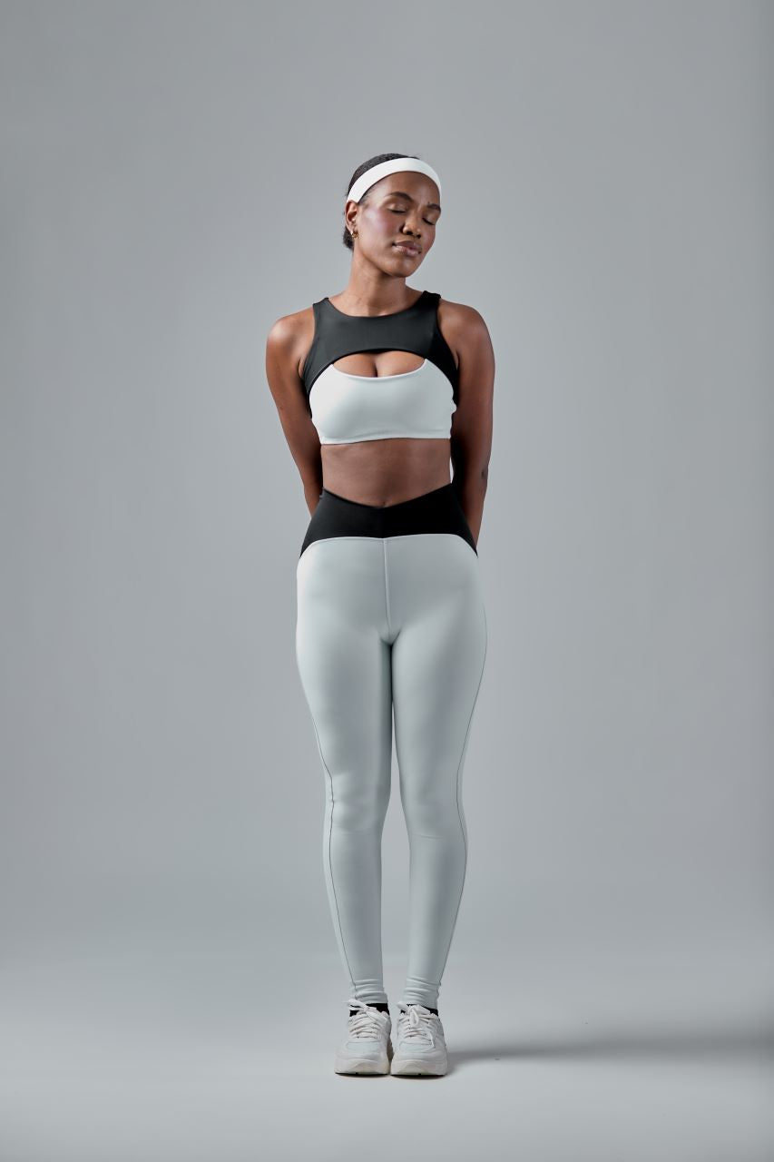 High-Waist Legging Black and White