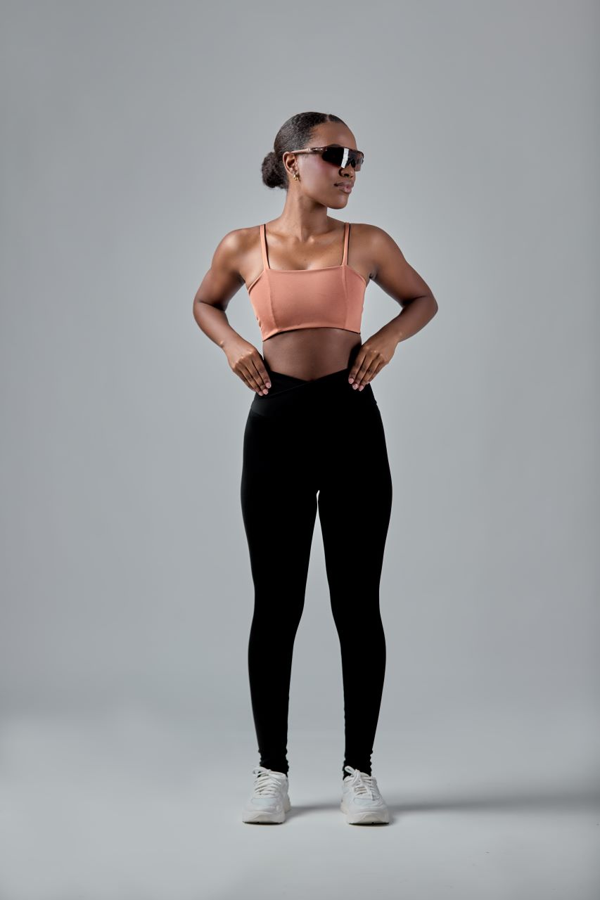 High-Waist Classic Black Legging