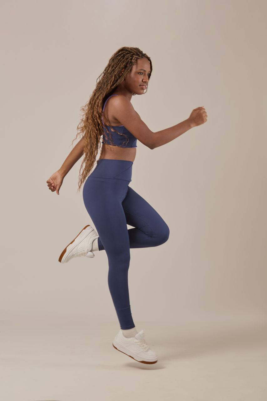 Blue and Lilac Luxe Top