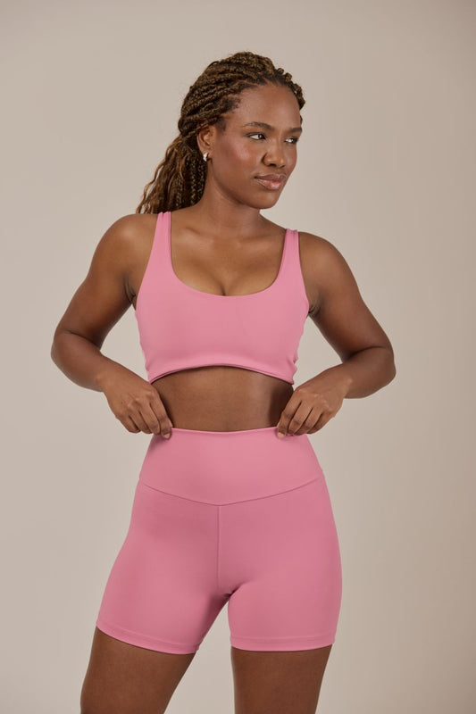 Classic Fit Pink Shorts
